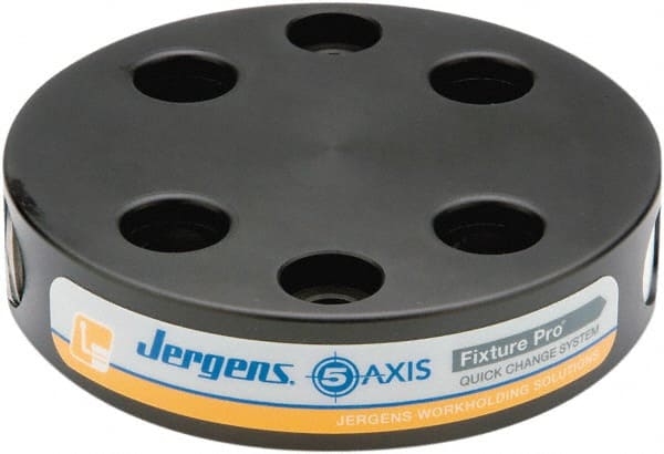 Jergens 5QP130002 Round Aluminum CNC Clamping Pallet 