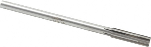 Made in USA 24005250 Chucking Reamer: 0.525" Dia, 8" OAL, 2" Flute Length, Straight Shank, Solid Carbide Image