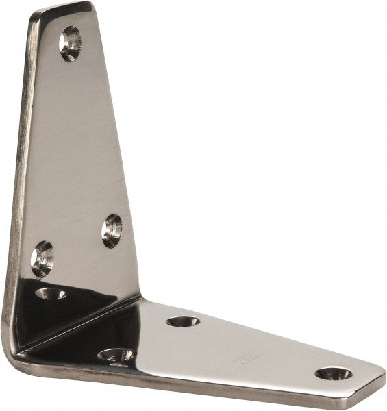 Sugatsune SV-80/M 3-5/32" Long x 1-31/32" Wide, 18-8 Stainless Steel, Wide Corner Brackets Image