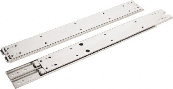 Sugatsune ESR-5-20 20" Slide Length, 14.22" Travel Length, Stainless Steel Ball Bearing Slide SSR-5 