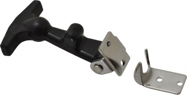 Value Collection F35SXXXSXXKT Hood Door Latch: 1-27/32" OAW, 7/8" OAH, Rubber & Steel Image