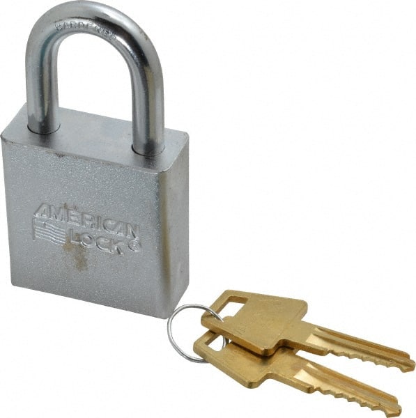 American Lock A5200KA24557 Padlock: Steel, Keyed Alike, 1-3/4" Wide 