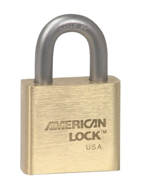 American Lock A5570KA42248 Padlock: Brass & Steel, Keyed Alike, 2" Wide 