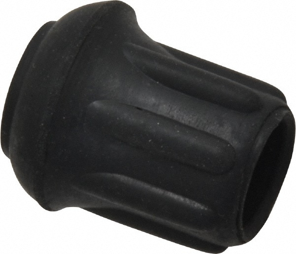 1/2" ID, Rubber Crutch Tip