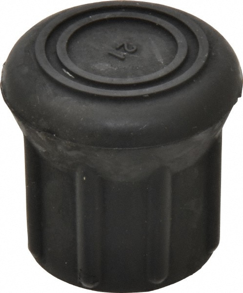 1-1/8" ID, Rubber Crutch Tip