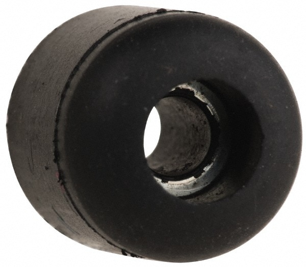 1/4 Thread, 1/2" High, Rubber Bumpers
