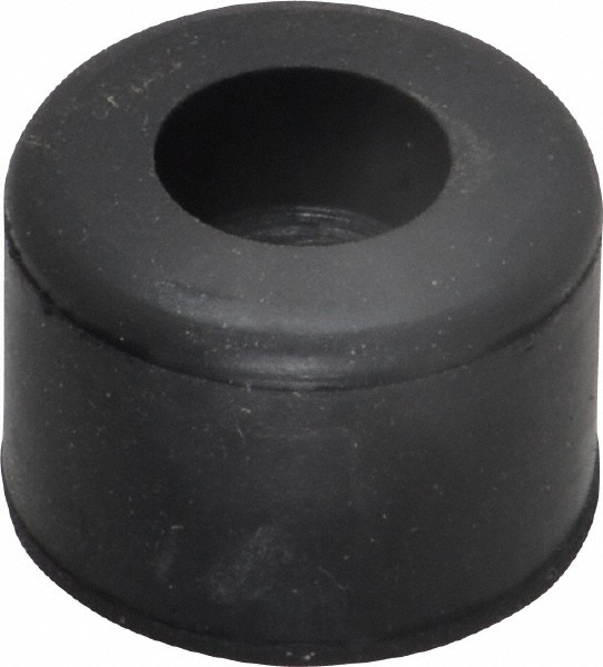 3/8 Thread, 1/2" High, Rubber Bumpers
