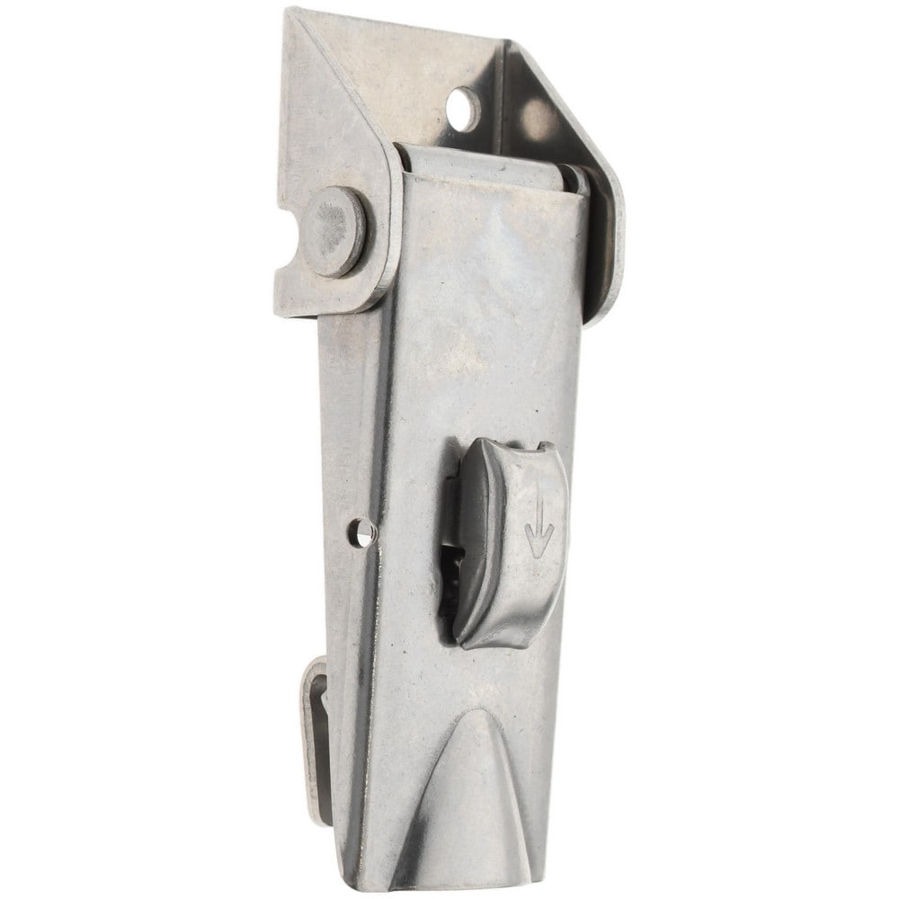 Door Latch: 0.63" OAW, Stainless Steel