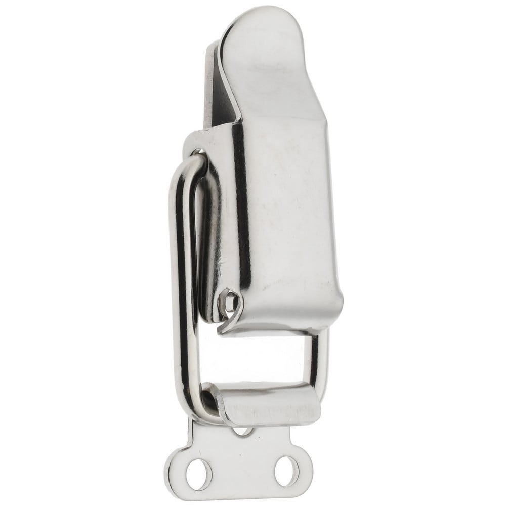 Door Latch: 0.92" OAW, Stainless Steel, Polished Finish