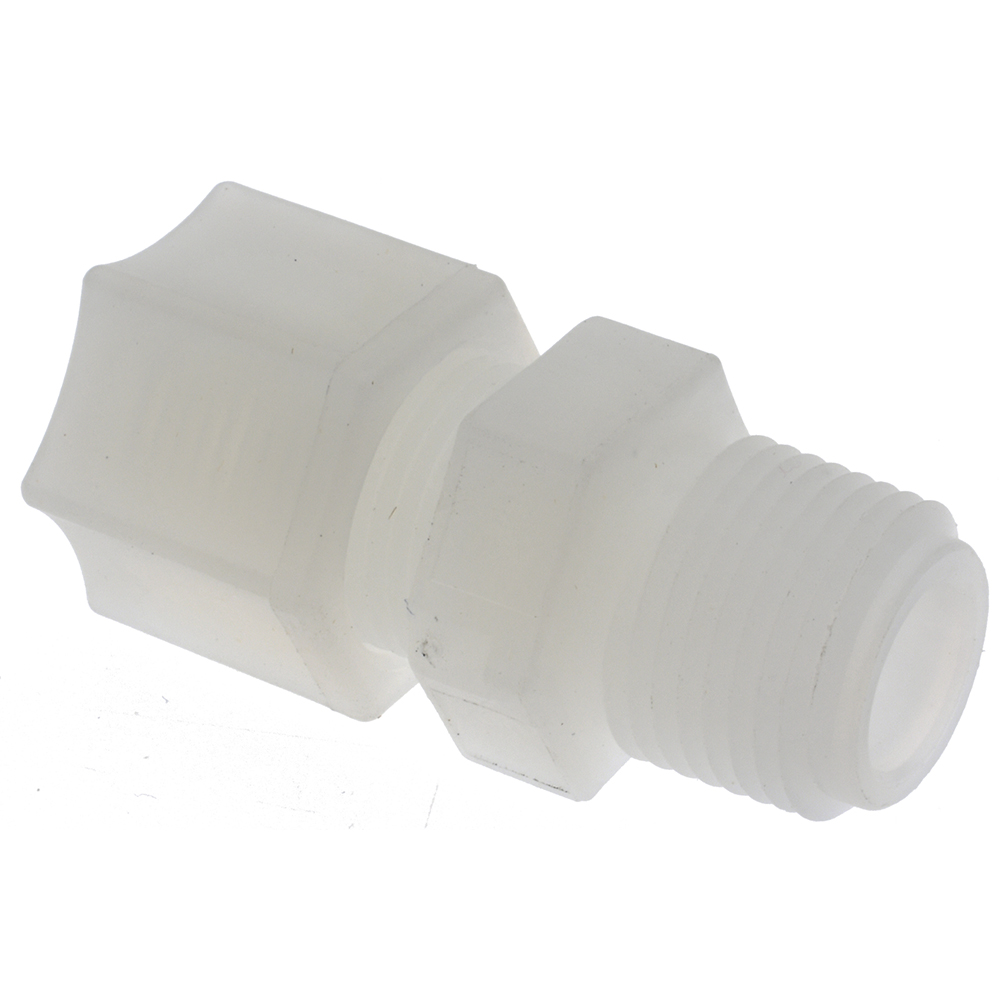 Made in USA Compression Tube Connector 3/8" Tube OD, Compression x