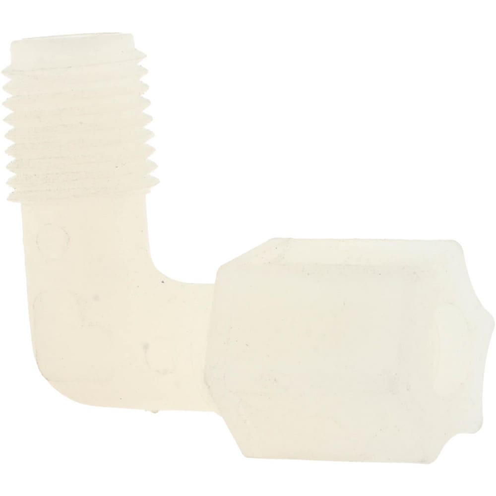 Compression Tube Male Elbow: 5/16" Tube OD