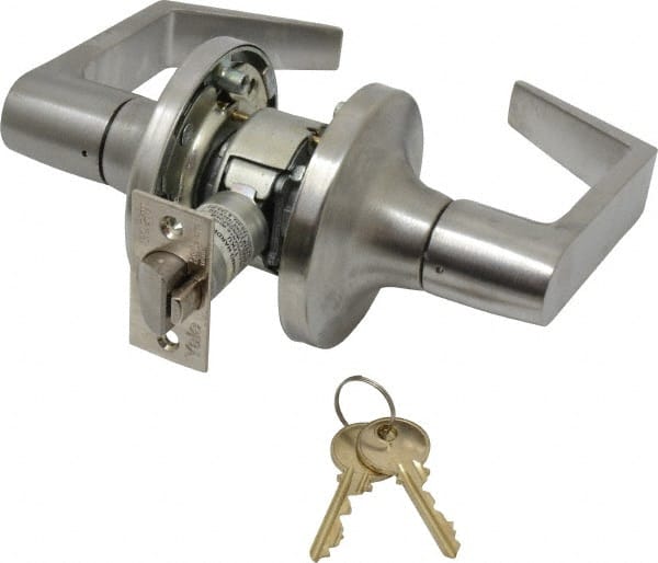 Classroom Lever Lockset for 1-3/4 to 2-1/4" Thick Doors