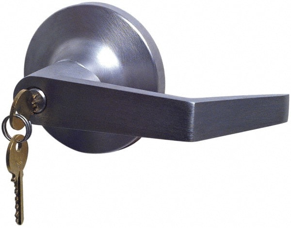 Fire Rated, Storeroom Lever Lock with 3-1/2" Rose