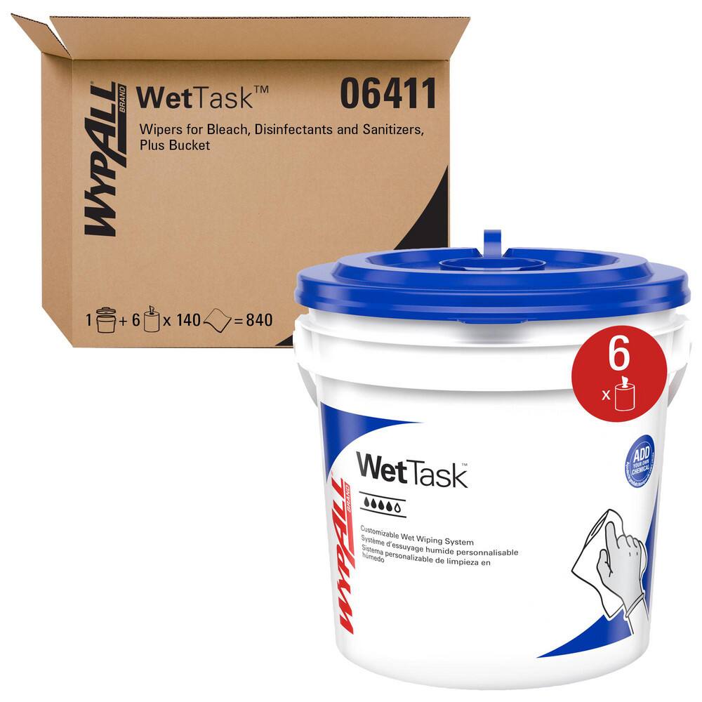 WypAll 6411 Disinfecting Wipes: Dry 