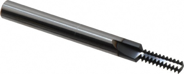 Scientific Cutting Tools TM18720A Straight Flute Thread Mill: 1/4-20, Internal, 3 Flutes, 1/4" Shank Dia, Solid Carbide Image