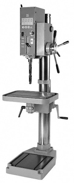 Floor Drill Press: 25" Swing, 3 hp, 220 & 440V, 3 Phase