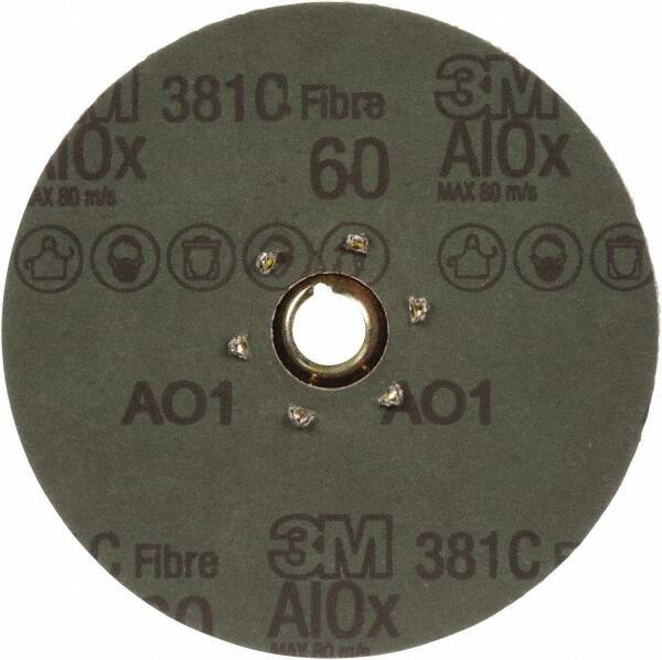 Fiber Disc: 60 Grit, Aluminum Oxide
