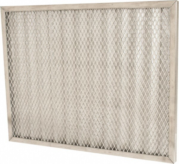 Pleated Air Filter: 16 x 20 x 1", MERV 7, 71% Efficiency