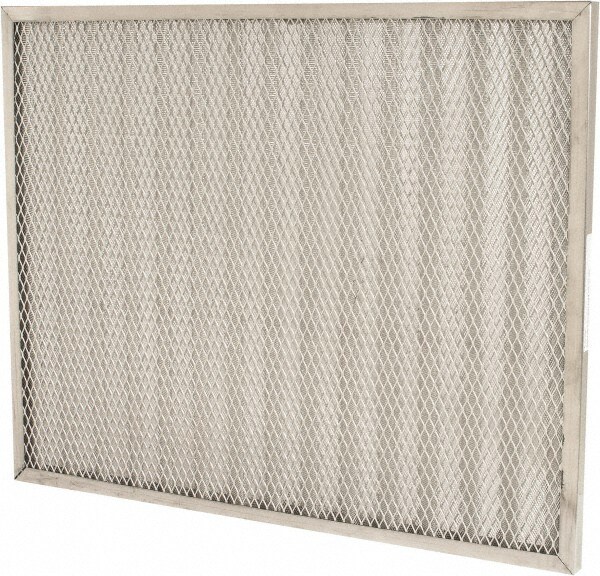 Pleated Air Filter: 20 x 25 x 1", MERV 7, 71% Efficiency
