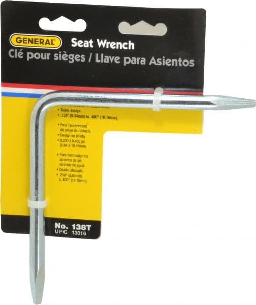 Seat Wrench & Tapered Angle Faucet Seat Tool: