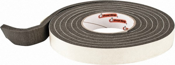 White Vinyl Foam Tape Weatherstrip