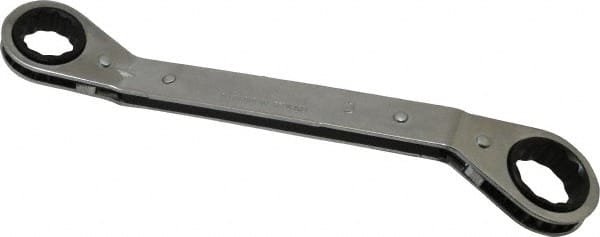 Box End Offset Wrench: 3/4 x 7/8", 12 Point, Double End