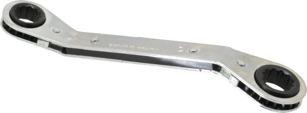 Box End Offset Wrench: 15 x 17 mm, 12 Point