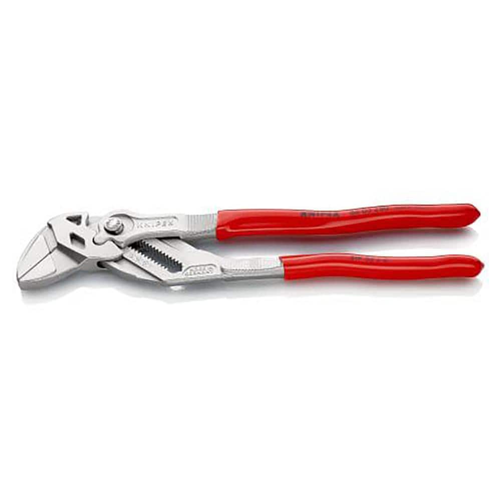 Knipex 8603250 Tongue & Groove Plier: 2" Cutting Capacity, Smooth Jaw 