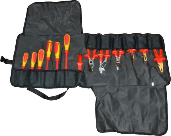 Knipex 9K008003US Combination Hand Tool Set: 13 Pc, Insulated Tool Set 