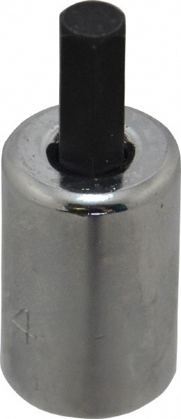 Hand Hex Bit Socket: 3/8" Drive, 1/4" Hex