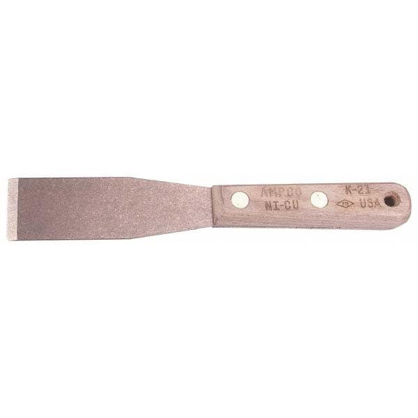Putty Knife & Scraper: Nickel Copper, 1-1/4" Wide