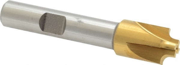 Keo 14211 Corner Rounding End Mill: 3/32" Radius, 1/2" Diam, 4 Flutes, High Speed Steel Image