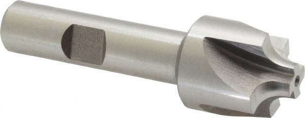 Keo 14240 Corner Rounding End Mill: 3/16" Radius, 7/8" Diam, 4 Flutes, High Speed Steel 