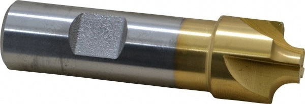 Keo 14251 Corner Rounding End Mill: 3/16" Radius, 7/8" Diam, 4 Flutes, High Speed Steel 