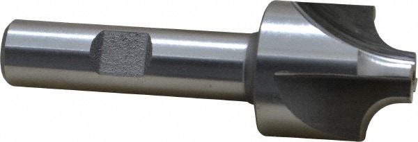 Keo 14260 Corner Rounding End Mill: 1/4" Radius, 1" Diam, 4 Flutes, High Speed Steel 