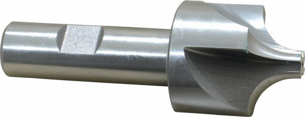 Keo 14340 Corner Rounding End Mill: 1/2" Radius, 1-1/2" Diam, 4 Flutes, High Speed Steel 