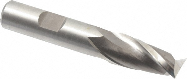 5 mm Cutting Length 2.5 mm Cutting Diameter 3 mm Shank Diameter 38 mm Length Uncoated SGS 41717 17M 2 Flute Square End Stub Length End Mill