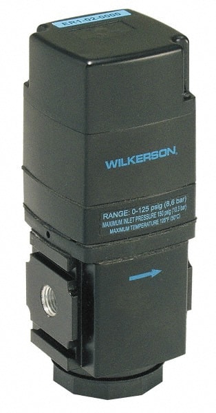 Wilkerson ER1-04-0A00 Compressed Air Regulator: 1/2" NPT, 150 Max psi, Electronic 