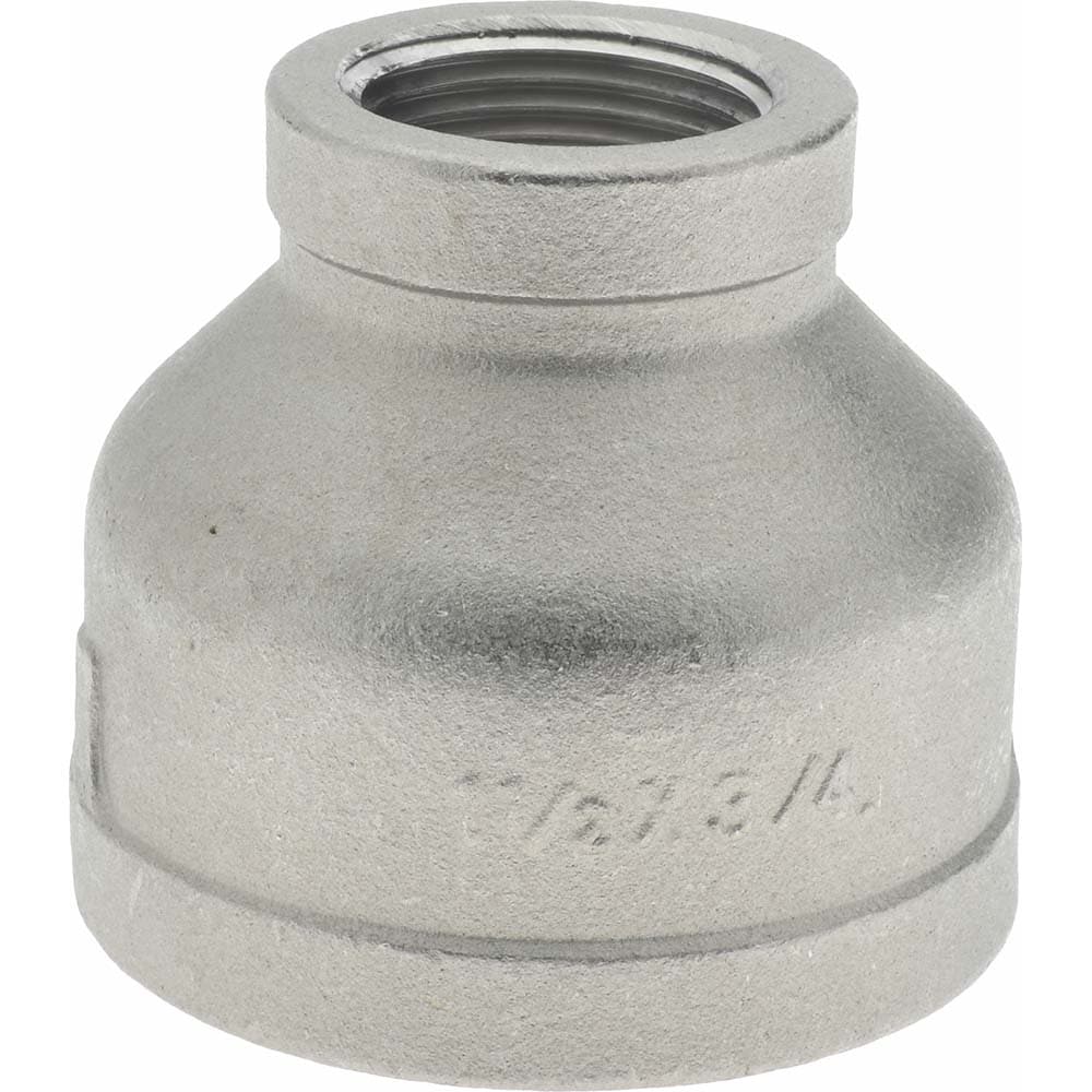 Merit Brass K412-2412 Pipe Reducer: 1-1/2 x 3/4" Fitting, 304 Stainless Steel Image