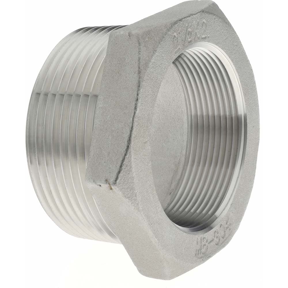 Merit Brass K414-4032 Pipe Bushing: 2-1/2 x 2" Fitting, 304 Stainless Steel Image