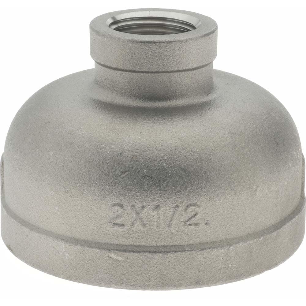 Merit Brass K612-3208 Pipe Reducer: 2 x 1/2" Fitting, 316 Stainless Steel Image