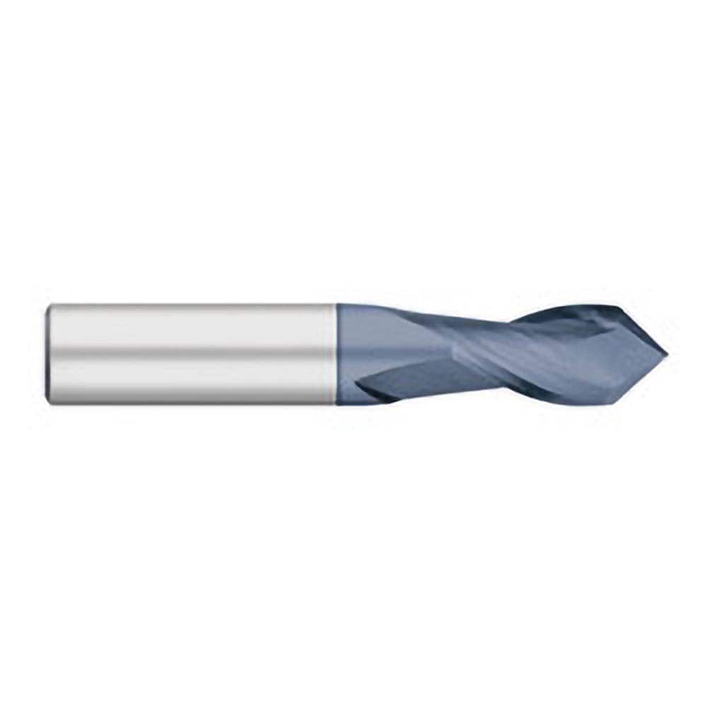 Titan USA TC32232 Drill Mill: 1/2" Dia, 1" LOC, 2 Flutes, 90 ° Point, Solid Carbide 
