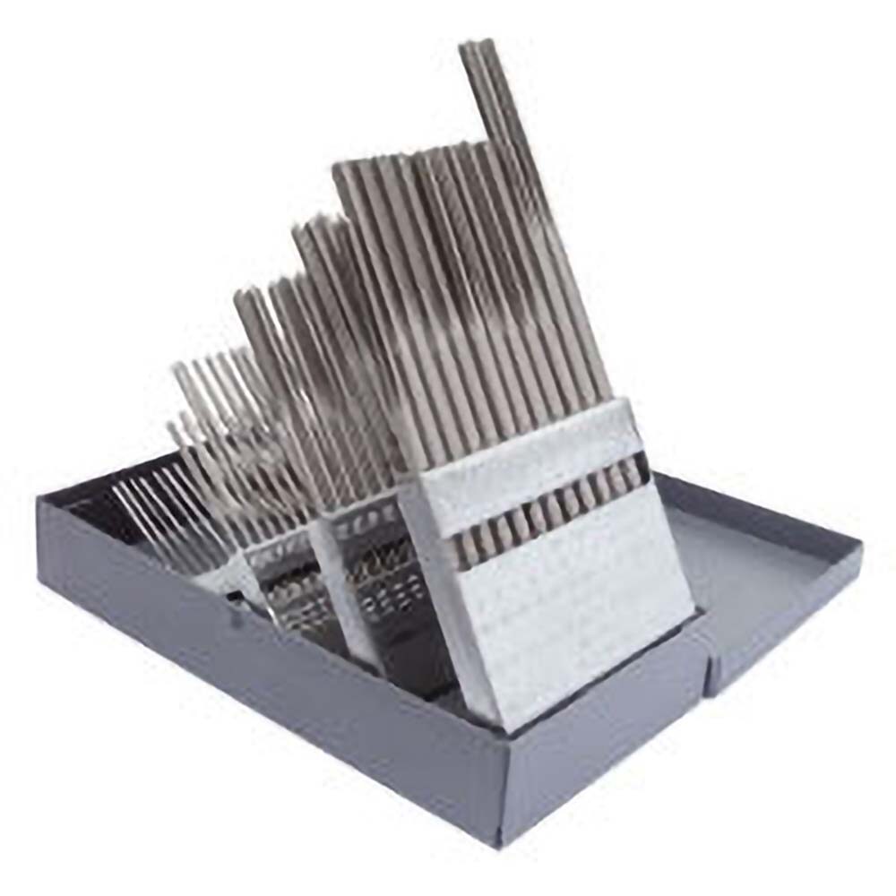 Chucking Reamer Sets; Minimum Reamer Diameter (Decimal Inch): 0.124 in; Maximum Reamer Diameter (mm): 0.501 in; Maximum Reamer Diameter (Decimal Inch): 0.501 in; Coated: Uncoated; Reamer Material: High Speed Steel; Flute Type: Straight; Number Of Flutes: