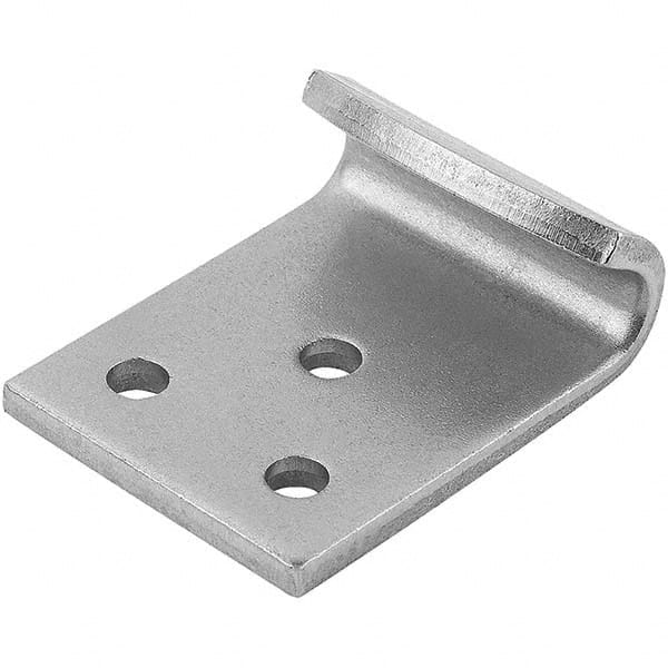 0.1693" Mounting Hole, Stainless Steel Clamp Latch Plate & Hook Assembly