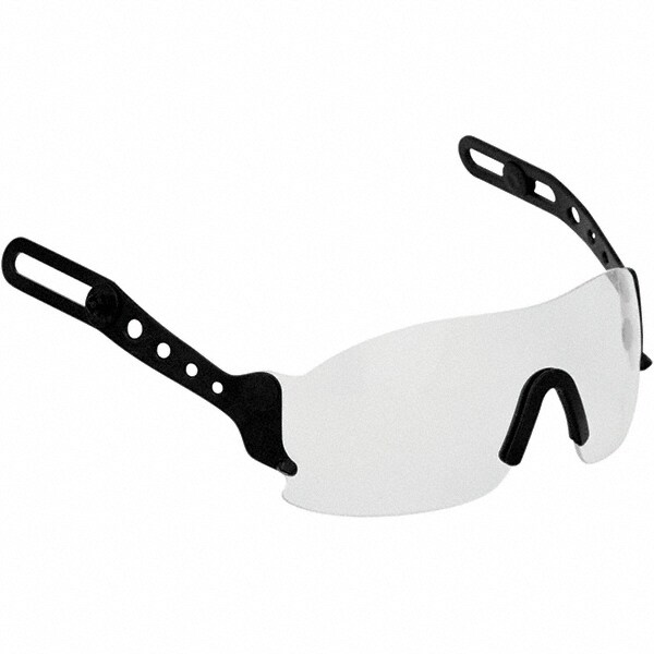 Hard Hat Clip Lenses: Polycarbonate, Black & Clear