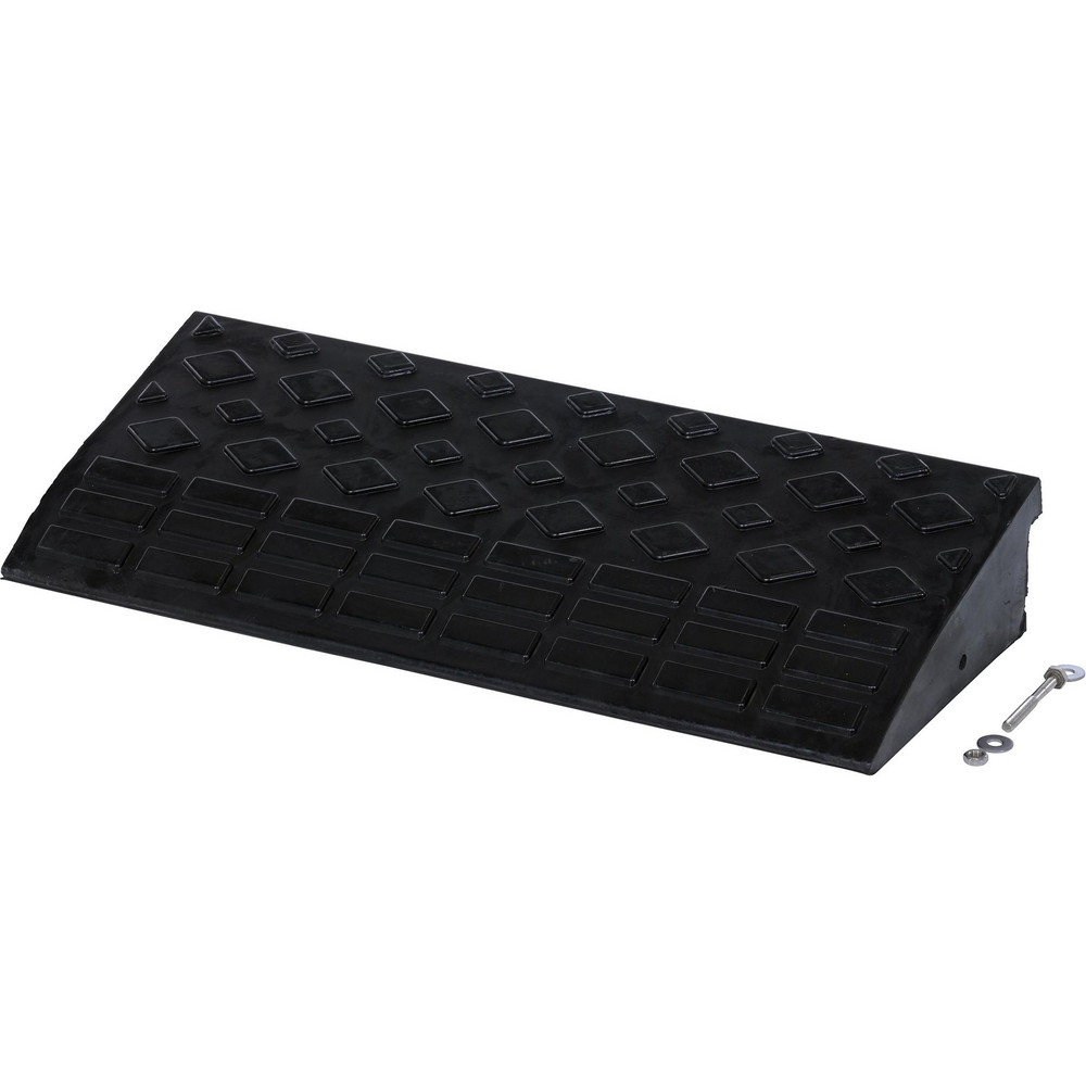 Vestil 9.68" Long x 235/8" Wide, Rubber Rubber Ramp 33219221 MSC