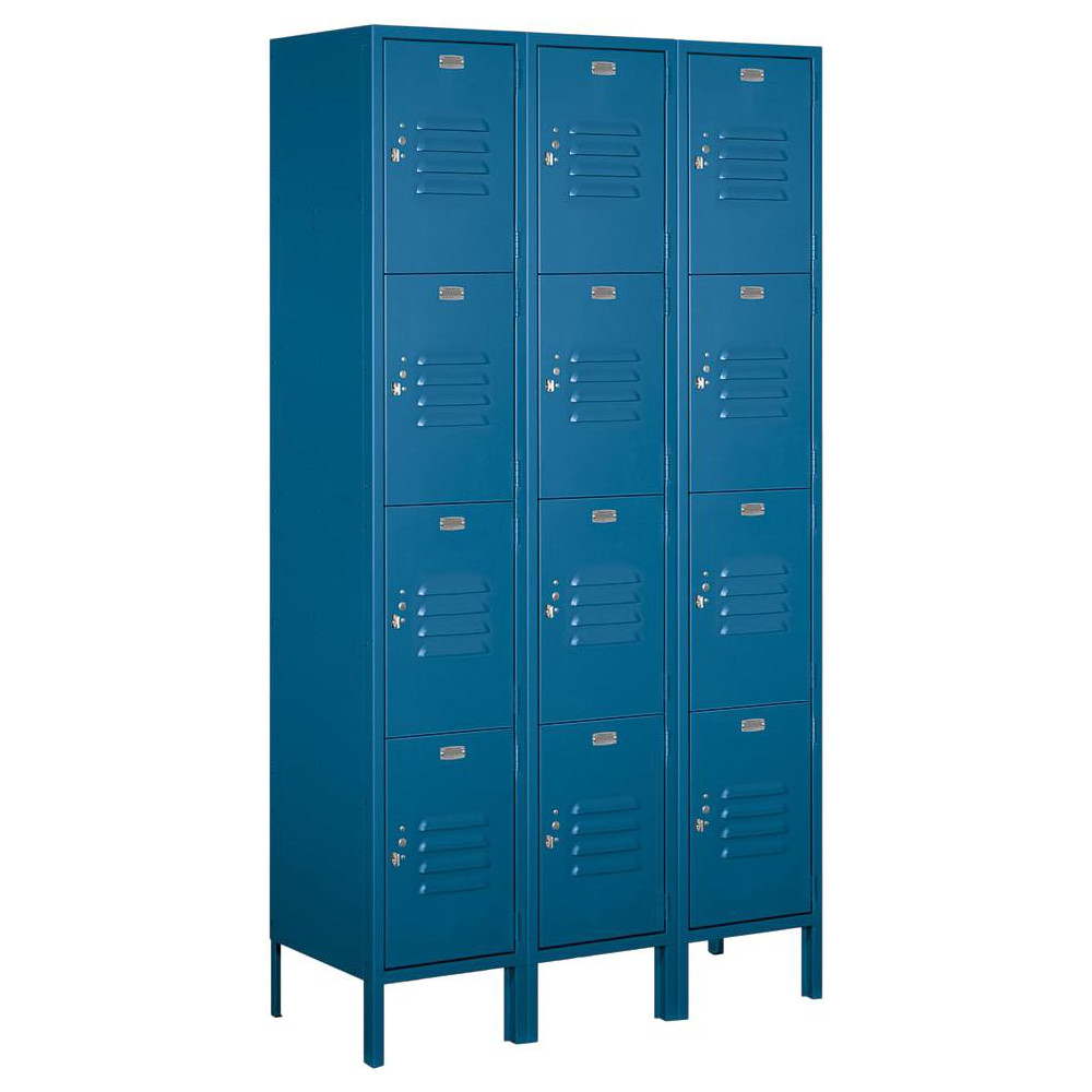 Hatcher Locker Salsbury Industries - 3-Wide Locker: 45