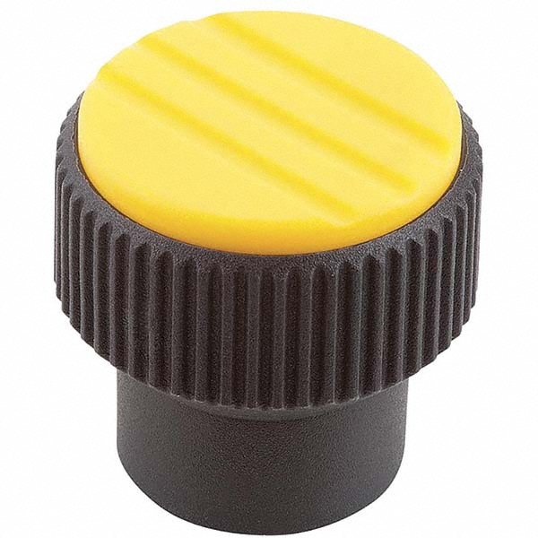 KIPP M8, 14mm Hole, 34mm Diam Knurled Knob MSC Industrial Supply Co.