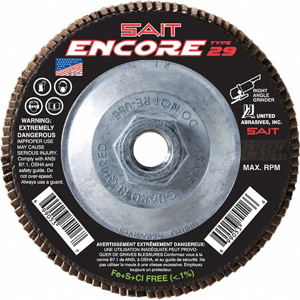 Sait - Flap Disc: 7