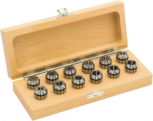 Parlec 5UMER20-SM012 Collet Set: 12 Pc, Series ER20 Image